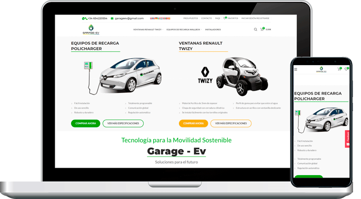 Creación de tienda online Barcelona