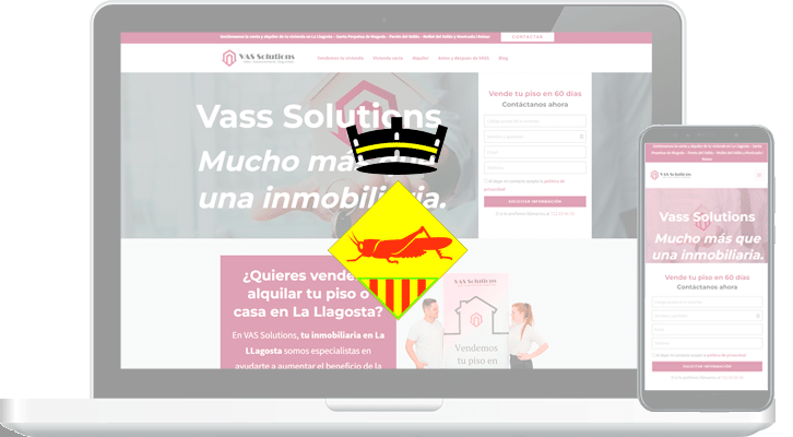 Diseño web a comercios en la LLagosta